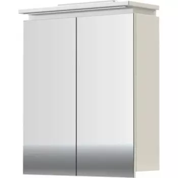 Зеркальный шкаф Orange Topline-Monaco с подсветкой, белый глянец (ZSMO60W)