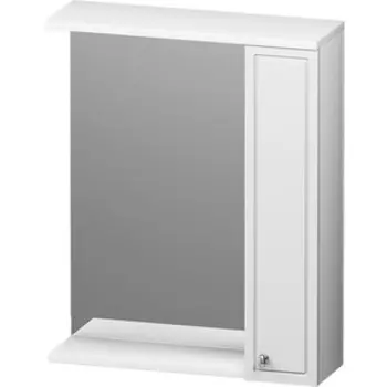 Зеркальный шкаф RedBlu by Damixa Palace One 60 правый, белый глянец (M41MPR0601WG)