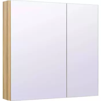 Зеркальный шкаф Runo Дублин 80х75 дуб (00-00001069)