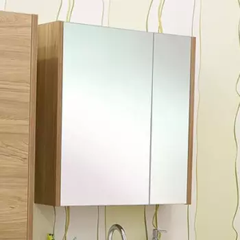 Зеркальный шкаф Sanflor Ларго 70 левый, швейцарский вяз (H0000000041)