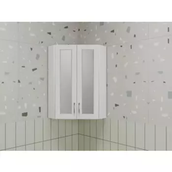 Зеркальный шкаф Style line Эко Стандарт 45х80 угловой, белый (ЛС-00002331)