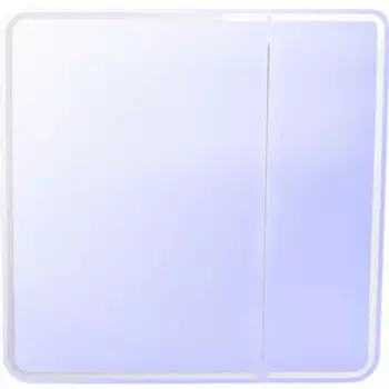 Зеркальный шкаф Style line Каре 80x80 с подсветкой, сенсорный выключатель (СС-00002276)