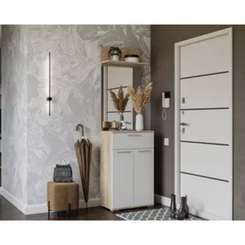 Зеркала Mebel Ars Зеркало Калифорния (дуб сонома/белый) (PRJA5-4)