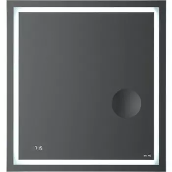 Зеркало Am.Pm Gem 65 с подсветкой, часы и косметическое зеркало (M91AMOX0653WG)