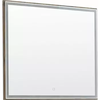 Зеркало Aquanet Nova Lite 90 с подсветкой, дуб рустикальный (249516)