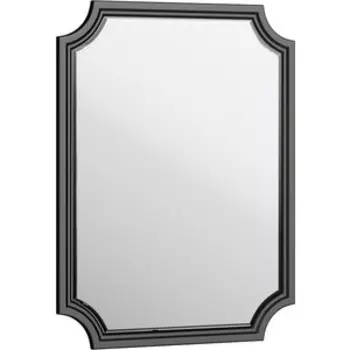 Зеркало Aqwella LaDonna 72x95 черное (LAD0207BLK)