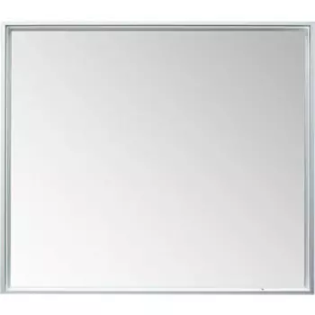 Зеркало De Aqua Алюминиум LED 100х75 с подсветкой, серебро (261697)