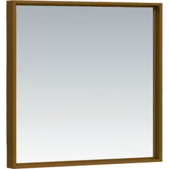 Зеркало De Aqua Алюминиум LED 90х75 с подсветкой, медь (261710)