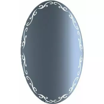 Зеркало De Aqua Декор 75х90 с подсветкой (205755)