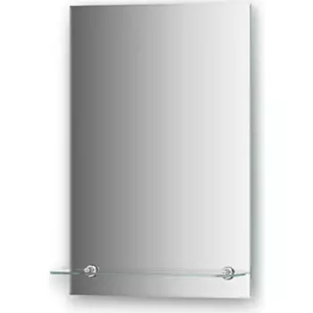 Зеркало Evoform Attractive 40х60 см, с фацетом 5 мм и полочкой 40 см (BY 0502)