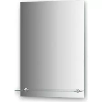 Зеркало Evoform Attractive 50х70 см, с фацетом 5 мм и полочкой 50 см (BY 0504)