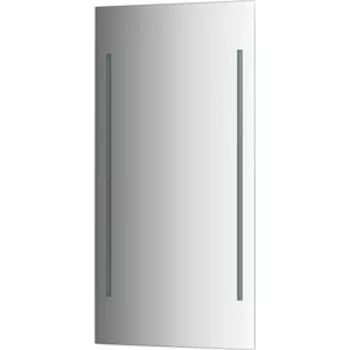 Зеркало Evoform Ledline 60х120 см, с 2-мя встроенными LED- светильниками 18 W (BY 2124)