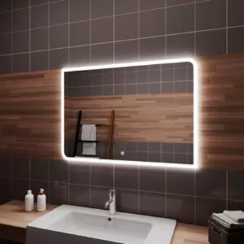 Зеркало GreenStone Mateo Led 80х70 сенсорный выключатель (68024)