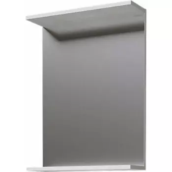 Зеркало Grossman Крит-Эко 50х70 с полкой, белое (205002)