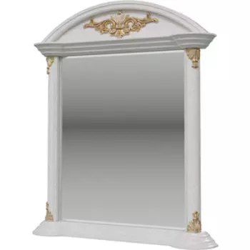 Зеркало Мэри Да Винчи СД-06 патина белый