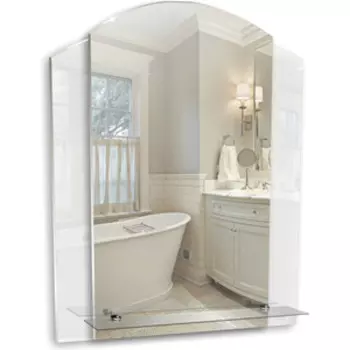Зеркало Mixline Аметист 55х73 с полкой (548527)