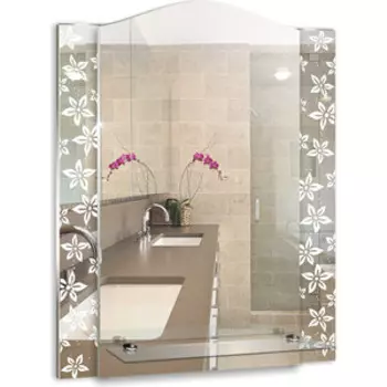 Зеркало Mixline Азалия 55х73 с полкой (548524)