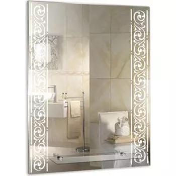 Зеркало Mixline Барокко 53,5х68,5 с полкой (4620001982035)