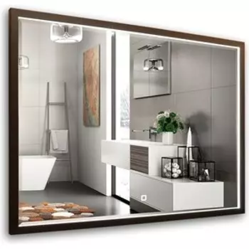 Зеркало Mixline Эдисон-Эко 80х60 подсветка, сенсор (4630104803250)