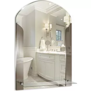 Зеркало Mixline Муза 39х58 с полкой (4620001980710)