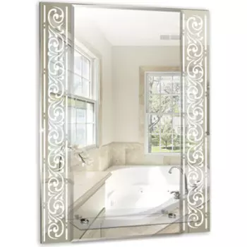 Зеркало Mixline Сахара 54х68 с полкой и фацетом (4620001980918)