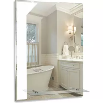 Зеркало Mixline Сопрано 60х80 с полкой (550414)