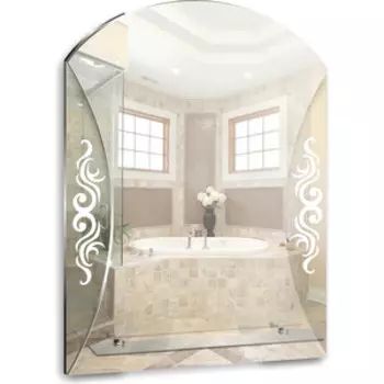 Зеркало Mixline Спирея 60х78 с полкой (548536)