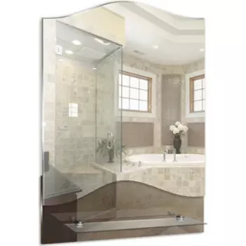 Зеркало Mixline Вираж 45х65 с полкой (4620001980291)