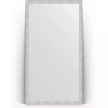 Зеркало напольное Evoform Definite Floor 108x197 см, в багетной раме - серебряный дождь 70 мм (BY 6014)
