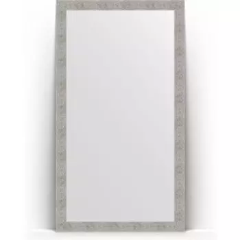 Зеркало напольное Evoform Definite Floor 111x201 см, в багетной раме - волна хром 90 мм (BY 6023)