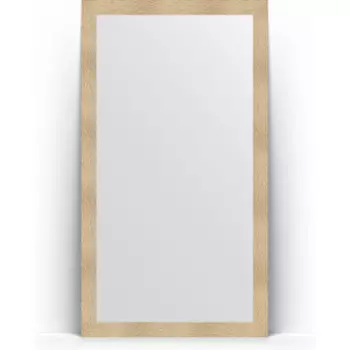 Зеркало напольное Evoform Definite Floor 111x201 см, в багетной раме - золотые дюны 90 мм (BY 6019)