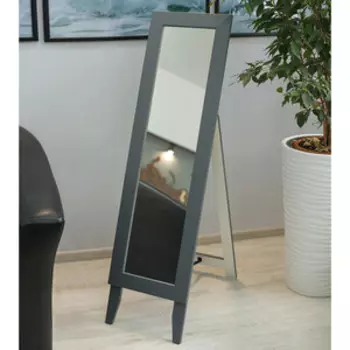 Зеркало напольное Мебелик BeautyStyle 1 серый графит 138х35