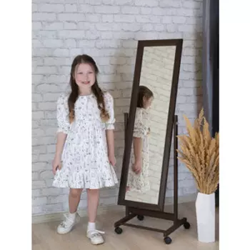 Зеркало напольное Мебелик BeautyStyle 27 венге 135 см х 42,5 см (П0006798)