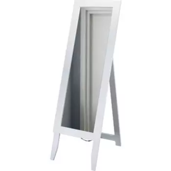 Зеркало напольное Мебелик BeautyStyle 2 белый 137 см х 42 см (П0006722)