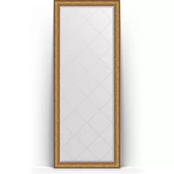 Зеркало напольное с гравировкой Evoform Exclusive-G Floor 79x198 см, в багетной раме - медный эльдорадо 73 мм (BY 6306)
