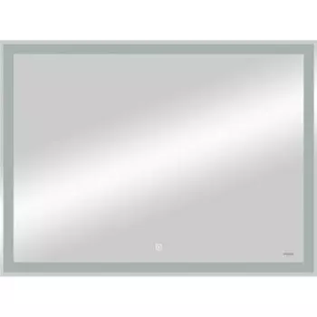 Зеркало Reflection Double 90х70 подсветка, сенсор, часы (RF4615DB)