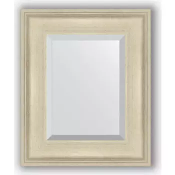 Зеркало с фацетом в багетной раме Evoform Exclusive 48x58 см, травленое серебро 95 мм (BY 1368)