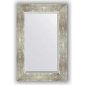 Зеркало с фацетом в багетной раме поворотное Evoform Exclusive 56x86 см, алюминий 90 мм (BY 1140)