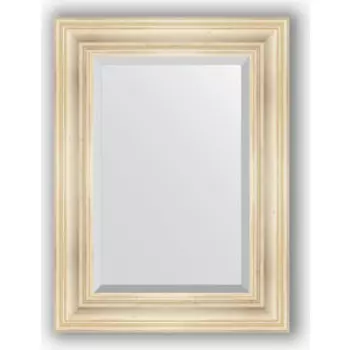 Зеркало с фацетом в багетной раме поворотное Evoform Exclusive 59x79 см, травленое серебро 99 мм (BY 3393)
