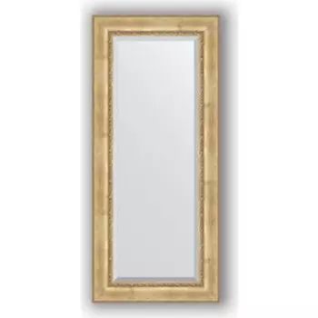 Зеркало с фацетом в багетной раме поворотное Evoform Exclusive 72x162 см, состаренное серебро с орнаментом 120 мм (BY 3584)