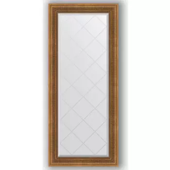 Зеркало с гравировкой поворотное Evoform Exclusive-G 67x157 см, в багетной раме - бронзовый акведук 93 мм (BY 4154)