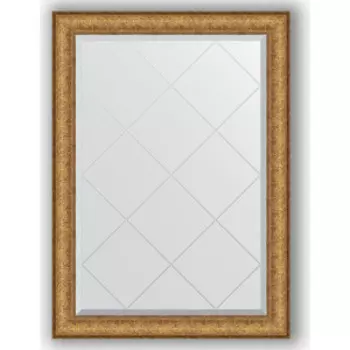 Зеркало с гравировкой поворотное Evoform Exclusive-G 74x101 см, в багетной раме - медный эльдорадо 73 мм (BY 4180)
