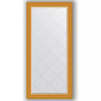 Зеркало с гравировкой поворотное Evoform Exclusive-G 75x157 см, в багетной раме - сусальное золото 80 мм (BY 4267)