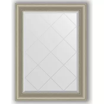 Зеркало с гравировкой поворотное Evoform Exclusive-G 76x104 см, в багетной раме - хамелеон 88 мм (BY 4192)