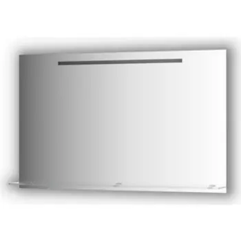 Зеркало с полкой Evoform Ledline-S со светильником 7 W 120x75 см (BY 2159)