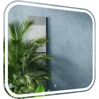 Зеркало Sanstar Varna 80х70 подсветка, сенсор, белое (320.1-2.4.1.)