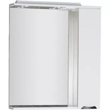 Зеркало-шкаф Aquanet Гретта 75 светлый дуб/белый (173986)