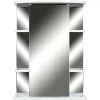 Зеркало-шкаф Orange Кларис 55 белый, правый (Kl-55ZSW)