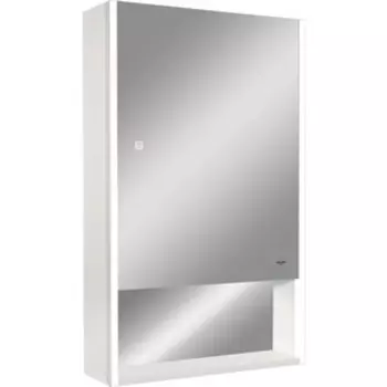 Зеркало-шкаф Reflection Box White 50х80 подсветка, сенсор, белый (RF2420WH)