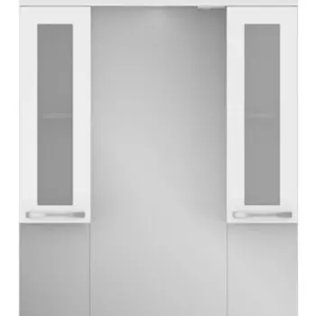 Зеркало-шкаф Uncoria Модейра 80 белый (68010)